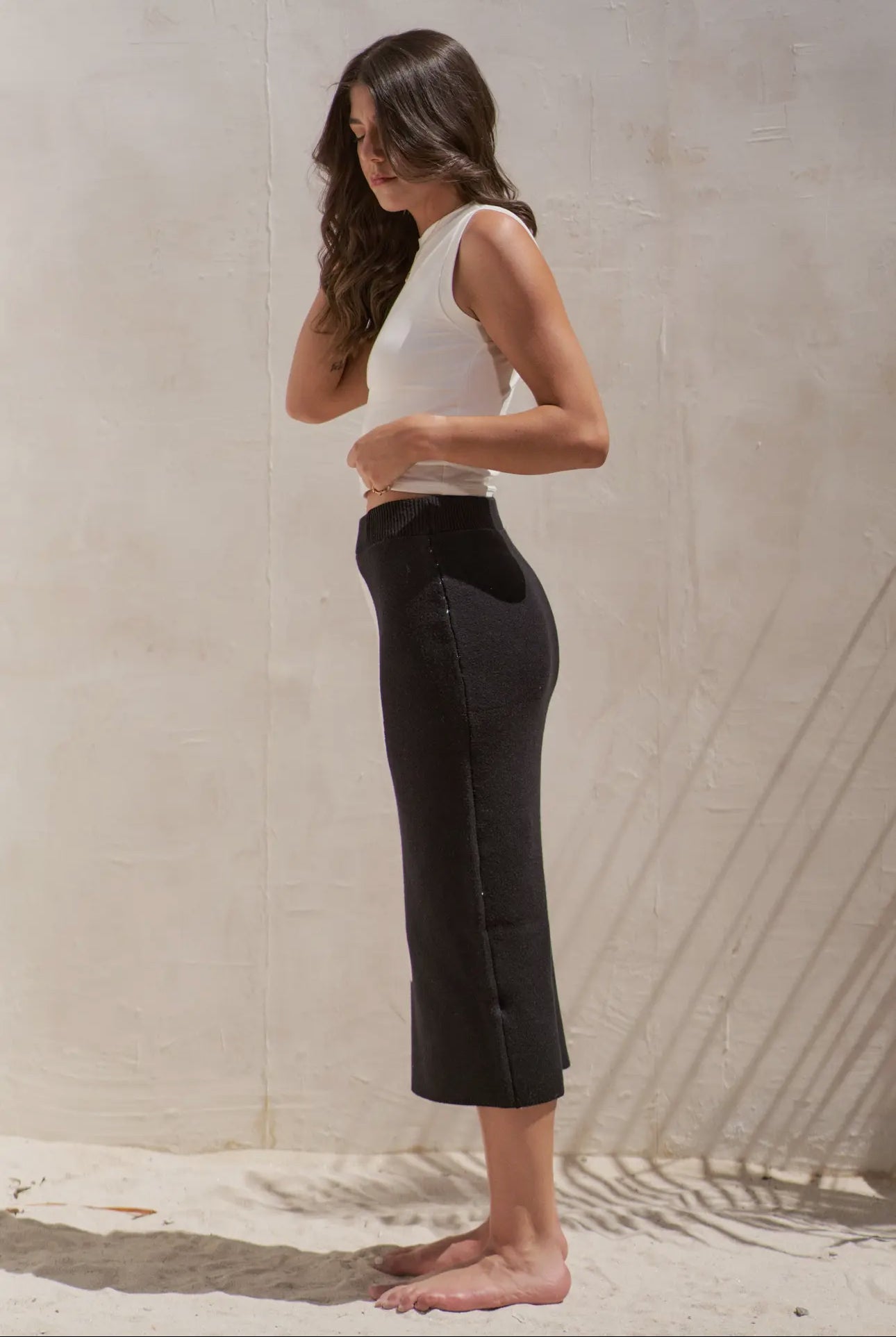 YIN YING KNIT SKIRT