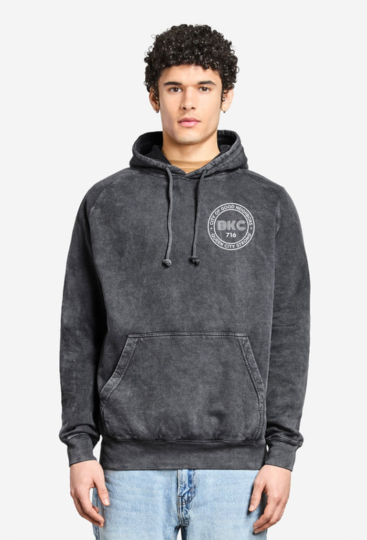 STREET STYLE HOODIE VINTAGE BLACK