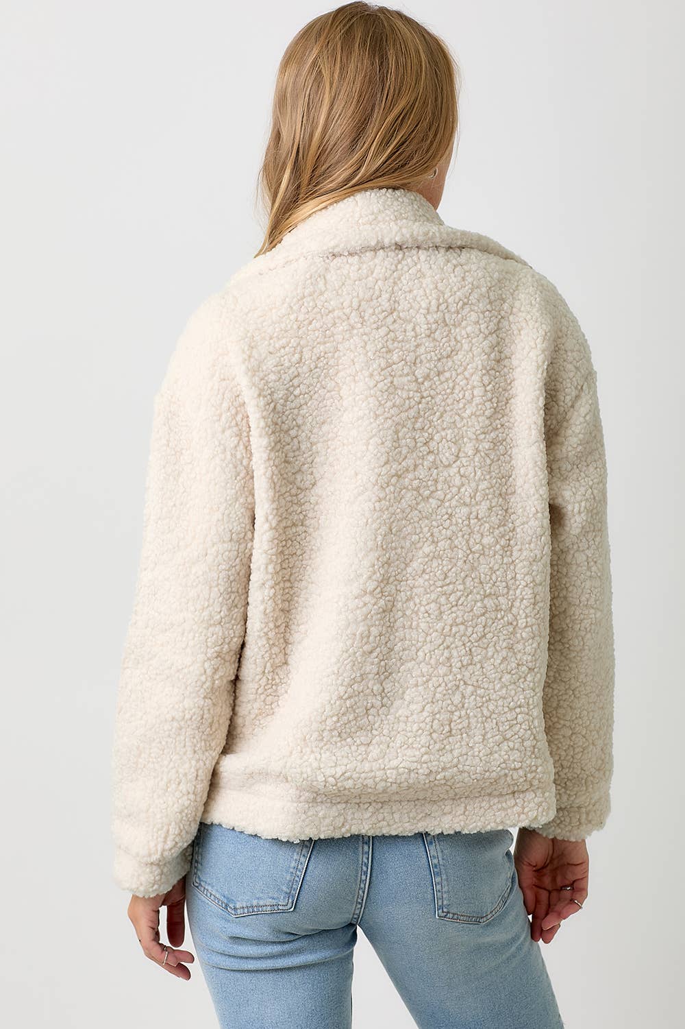 Denim Sherpa Jacket