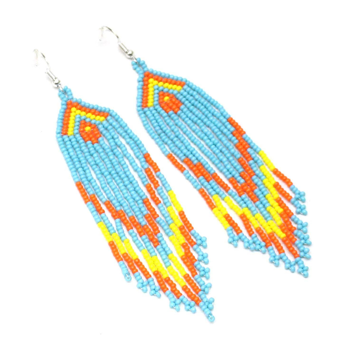 SOUTHWEST SEED BEAD EARRINGS