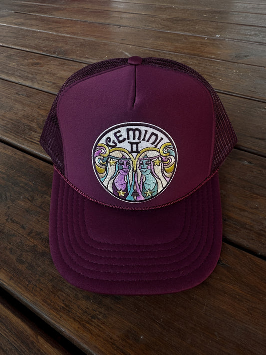 Gemini Trucker Burgundy