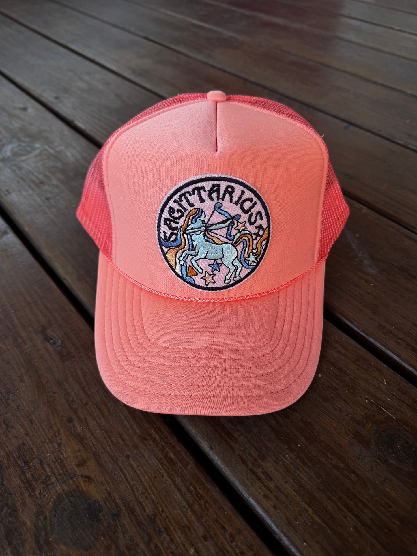 Sagittarius Trucker Peach