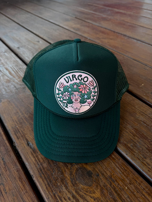 Virgo Trucker Hunter Green
