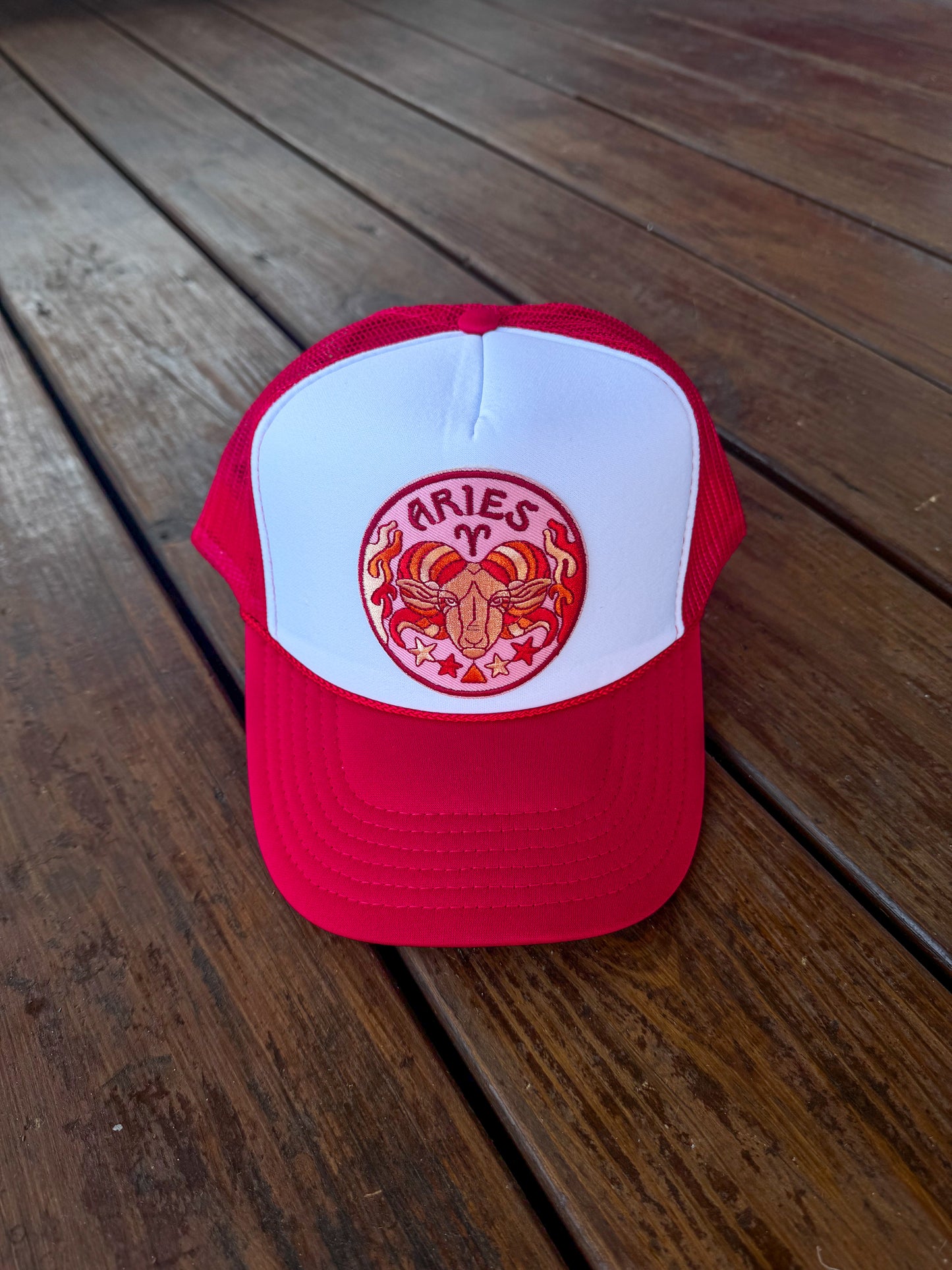 Aries Trucker Fire & White