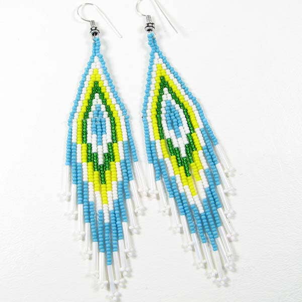 MEADOW SEED BEAD EARRINGS