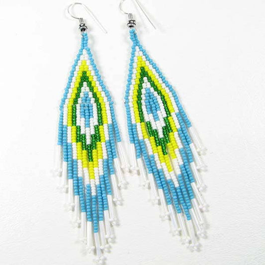 MEADOW SEED BEAD EARRINGS